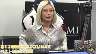 【麻雀】第12期麻雀グランプリMAXベスト８B卓３回戦